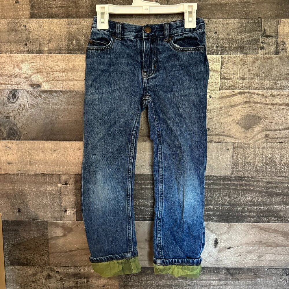 Lands End Boys Lined Jeans - Size 7